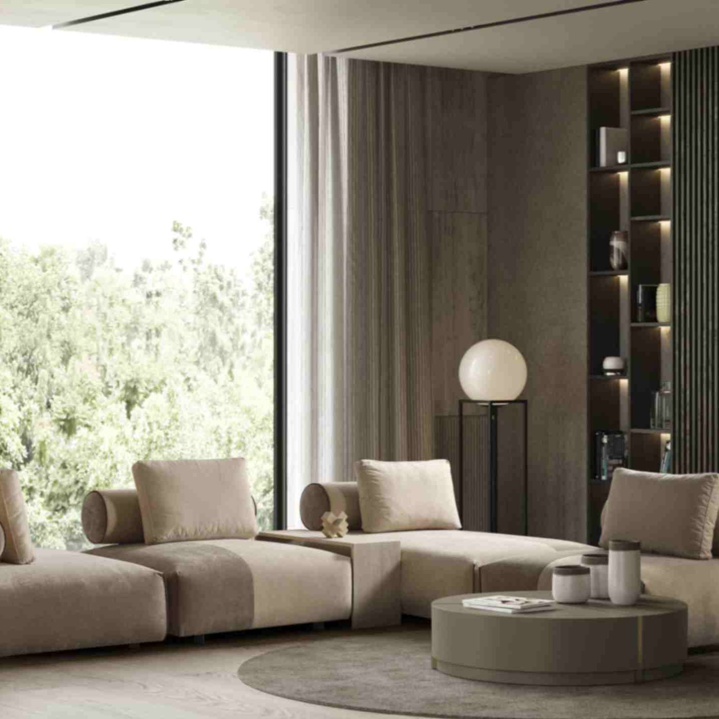 Chocolat Vanille Corner Sofa